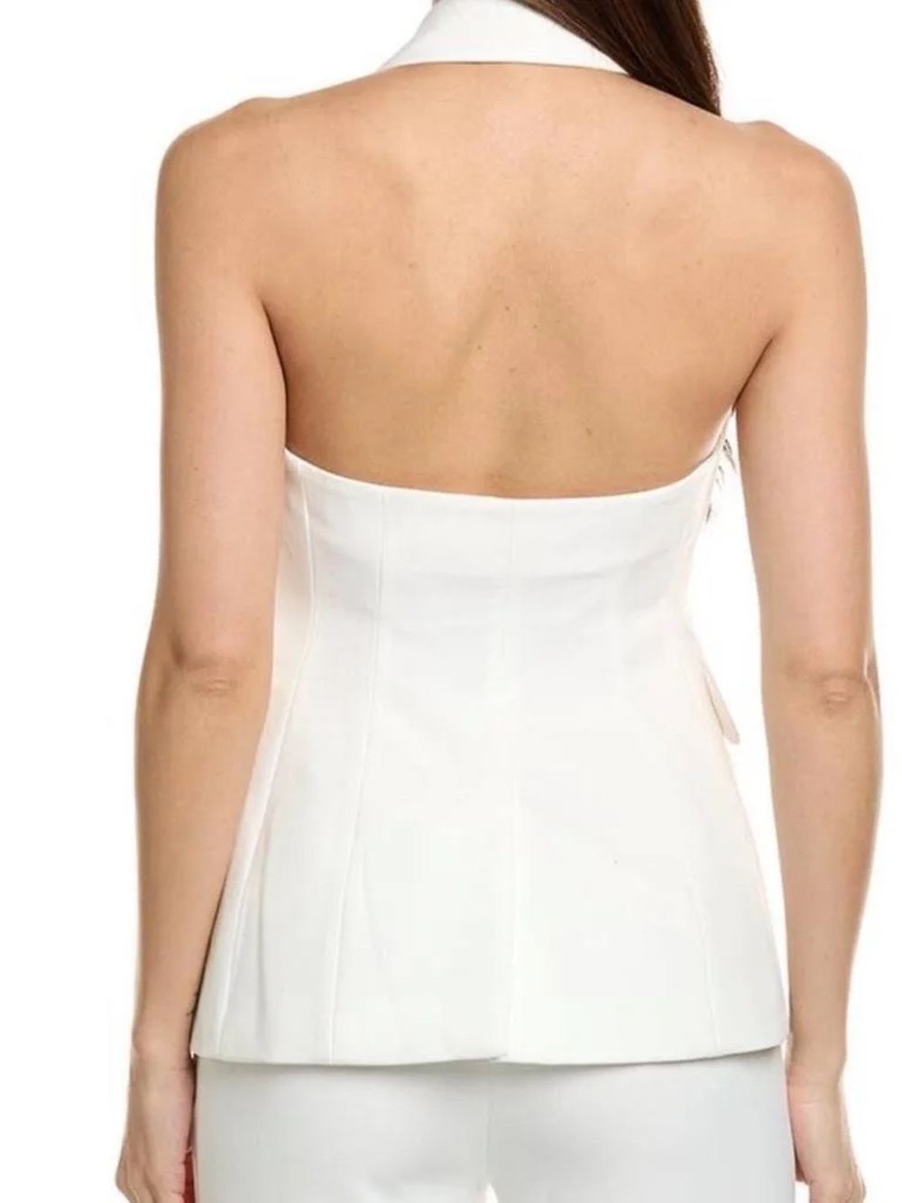 A.L.C. Alexa Halter Vest White - Picture 5 of 6